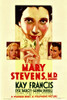 Mary Stevens M.D. From Left: Glenda Farrell Kay Francis Lyle Talbot On Midget Window Card 1933. Movie Poster Masterprint - Item # VAREVCMCDMASTEC001H