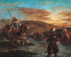 Moroccan Horsemen Crossing A Ford Poster Print - Item # VAREVCMOND025VJ634H