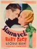 Baby Face Top From Left: George Brent Barbara Stanwyck Bottom Right: Barbara Staynwyck On Midget Window Card 1933. Movie Poster Masterprint - Item # VAREVCMCDBAFAEC031H