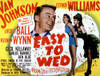 Easy To Wed Van Johnson Esther Williams Lucille Ball 1946 Movie Poster Masterprint - Item # VAREVCMSDEATOEC002H