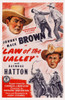 Law Of The Valley Us Poster Art Top Left: Johnny Mack Brown 1944 Movie Poster Masterprint - Item # VAREVCMCDLAOFEC308H