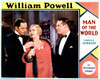 Man Of The World From Left William Powell Carole Lombard Lawrence Gray 1931 Movie Poster Masterprint - Item # VAREVCMMDMAOFEC038H