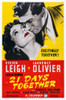 21 Days Together Us Poster Art From Left: Vivien Leigh Laurence Olivier 1940 Movie Poster Masterprint - Item # VAREVCMCDTWONEC190H