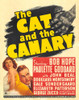 The Cat And The Canary From Left: Paulette Goddard Bob Hope On Window Card 1939. Movie Poster Masterprint - Item # VAREVCMCDCAANEC028H