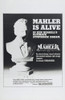 Mahler Us Poster 1974 Movie Poster Masterprint - Item # VAREVCMCDMAHLEC002H