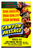 Canyon Passage Us Poster Bottom Right From Left: Dana Andrews Susan Hayward 1946 Movie Poster Masterprint - Item # VAREVCMCDCAPAEC002H