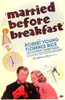 Married Before Breakfast Us Poster Art From Left: Robert Young Florence Rice 0937 Movie Poster Masterprint - Item # VAREVCMCDMABEEC012H