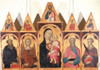 Polyptych By Ceccarelli Naddo 14Th Century Panel - Italy Tuscany Siena National Art Gallery. Everett CollectionMondadori Portfolio Poster Print - Item # VAREVCMOND028VJ341H