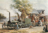 Steamtrain In New Jersey. Engraving. ?? Aisa/Everett Collection Poster Print - Item # VAREVCFINA053AH289H