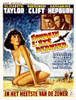 Suddenly Last Summer Elizabeth Taylor; Top Right: Katharine Hepburn Montgomery Clift Belgian Poster 1959. Movie Poster Masterprint - Item # VAREVCMCDSULAEC007H