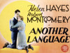 Another Language Robert Montgomery Helen Hayes 1933 Movie Poster Masterprint - Item # VAREVCMSDANLAEC003H