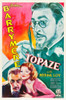 Topaze John Barrymore Myrna Loy 1933 Movie Poster Masterprint - Item # VAREVCM4DTOPAEC001H