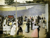 Casas I Carbo Ram?_n. Evening Dance. 1896. Spain. Barcelona. Liceu Circle. Modernism. Oil On Canvas. ?? Aisa/Everett Collection Poster Print - Item # VAREVCFINA049AH050H