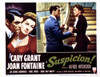 Suspicion Cary Grant Joan Fontaine 1941 Movie Poster Masterprint - Item # VAREVCMSDSUSPEC014H