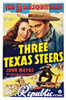 Three Texas Steers Us Poster Art Top From Left: Carole Landis John Wayne 1939. Movie Poster Masterprint - Item # VAREVCMMDTHTEEC001H