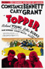Topper Bottom From Left: Cary Grant Roland Young Constance Bennett 1937. Movie Poster Masterprint - Item # VAREVCMMDTOPPEC002H
