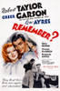 Remember? Us Poster Art Top From Left: Greer Garson Robert Taylor; Bottom From Left: Robert Taylor Greer Garson Lew Ayres 1939 Movie Poster Masterprint - Item # VAREVCMCDREMEEC122H