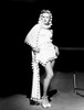 Virginia Mayo Modeling A Hooded Stole Over Strapless One-Piece Bathing Suit 1948 Photo Print - Item # VAREVCPBDVIMAEC027H