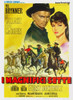 The Magnificent Seven Top L-R: Yul Brynner Rosenda Monteros On Italian Poster 1960 Movie Poster Masterprint - Item # VAREVCMCDMASEEC029H