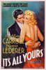 It'S All Yours Us Poster From Left: Francis Lederer Madeleine Carroll 1937 Movie Poster Masterprint - Item # VAREVCMCDITALEC060H