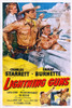 Lightning Guns Us Poster Art Top From Left: Gloria Henry Charles Starrett Smiley Burnette 1950 Movie Poster Masterprint - Item # VAREVCMCDLIGUEC001H