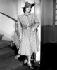 The Doctor Takes A Wife Loretta Young In A Navy-And-White Wool Coat By Irene 1940 Photo Print - Item # VAREVCMBDDOTAEC029H