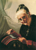 The Lacemaker. S.Xix. Italian Anonymous. Naturalism. Oil On Canvas. Italy. Venice. Museo Correr. ?? Aisa/Everett Collection Poster Print - Item # VAREVCFINA059AH268H
