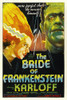 The Bride Of Frankenstein From Left: Elsa Lanchester Boris Karloff 1935 Movie Poster Masterprint - Item # VAREVCMCDBROFEC039H