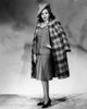Ann Miller Wearing Light Blue Suit And Plaid Overcoat 1941 Photo Print - Item # VAREVCPBDANMIEC098H