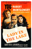 Lady In The Lake Audrey Totter Robert Montgomery Jayne Meadows 1947 Movie Poster Masterprint - Item # VAREVCMCDLAINEC074H