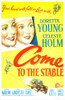Come To The Stable Us Poster From Left: Loretta Young Celeste Holm 1949. Tm And Copyright ??20Th Century Fox Film Corp. All Rights Reserved/Courtesy: Everett Collection Movie Poster Masterprint - Item # VAREVCMCDCOTOFE003H