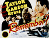 Remember? Lew Ayres Greer Garson Robert Taylor 1939 Movie Poster Masterprint - Item # VAREVCMSDREMEEC022H