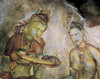 Maidens Among Clouds. 5Th C. Sri Lanka. Sigiriya. Fresco Of 500 Ladies In The Rock Wall Of The Fortress. World Heritage. Hindu Art. Fresco. ?? Aisa/Everett Collection Poster Print - Item # VAREVCFINA052AH294H