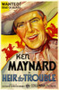 Heir To Trouble Ken Maynard 1935. Movie Poster Masterprint - Item # VAREVCMMDHETOEC001H