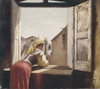 Woman On A Window Poster Print - Item # VAREVCMOND075VJ107H