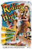 Riding High Us Poster Art Clockwise From Left Victor Moore Dick Powell Dorothy Lamour Cass Daley Gil Lamb 1943 Movie Poster Masterprint - Item # VAREVCMCDRIHIEC003H