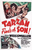 Tarzan Finds A Son! Us Poster Art From Left: Maureen O'Sullivan Johnny Weissmuller Johnny Sheffield 1939 Movie Poster Masterprint - Item # VAREVCMCDTAFIEC013H