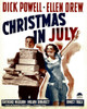 Christmas In July From Left: Dick Powell Ellen Drew On Window Card 1940 Movie Poster Masterprint - Item # VAREVCMCDCHINEC026H