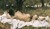 Agrasot Y Juan Joaqu?_n. Young Bacchus. Ca. 1872. Classicism. Oil On Canvas. Spain. Valencia. San Pio V Fine Arts Museum. ?? Aisa/Everett Collection Poster Print - Item # VAREVCFINA048AH015H