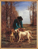 The Game Keeper Stops Near His Dogs Poster Print - Item # VAREVCMOND025VJ862H