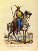 Gravure / Cavalier Gaulois Apr??s L' Invasion Romaine / Coll Print - Item # VAREVCCRLA003YF911H