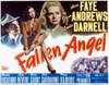 Fallen Angel Dana Andrews Linda Darnell Alice Faye 1945. Tm And Copyright ?? 20Th Century Fox Film Corp. All Rights Reserved. Courtesy: Everett Collection. Movie Poster Masterprint - Item # VAREVCMSDFAANFE001H