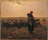 Shepherdess With Her Flock Poster Print - Item # VAREVCMOND025VJ946H