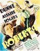 Roberta From Bottom Left: Irene Dunne Ginger Rogers Fred Astaire On Window Card 1935. Movie Poster Masterprint - Item # VAREVCMCDROBEEC002H
