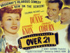 Over 21 Irene Dunne Alexander Knox Charles Coburn 1945 Movie Poster Masterprint - Item # VAREVCMSDOVTWEC001H