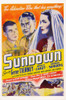 Sundown Us Poster Art From Left: Bruce Cabot George Sanders Gene Tierney 1941 Movie Poster Masterprint - Item # VAREVCMCDSUNDEC027H