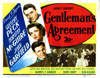 Gentleman'S Agreement From Top Gregory Peck Dorothy Mcguire John Garfield Celeste Holm 1947 Tm & Copyright ??20Th Century Fox Film Corp./Courtesy Everett Collection Movie Poster Masterprint - Item # VAREVCMSDGEAGEC001H