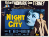 Night And The City Gene Tierney Richard Widmark 1950. Tm And Copyright ?? 20Th Century Fox Film Corp. All Rights Reserved. Courtesy: Everett Collection. Movie Poster Masterprint - Item # VAREVCMSDNIANFE001H