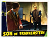 Son Of Frankenstein Us Lobbycard From Left: Basil Rathbone Boris Karloff 1939. Movie Poster Masterprint - Item # VAREVCMMDSOOFEC085H