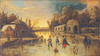 Landscape With Skaters Poster Print - Item # VAREVCMOND074VJ473H